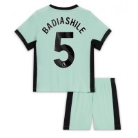 Chelsea Benoit Badiashile #5 3rd trikot Kinder 2023-24 Kurzarm (+ Kurze Hosen)